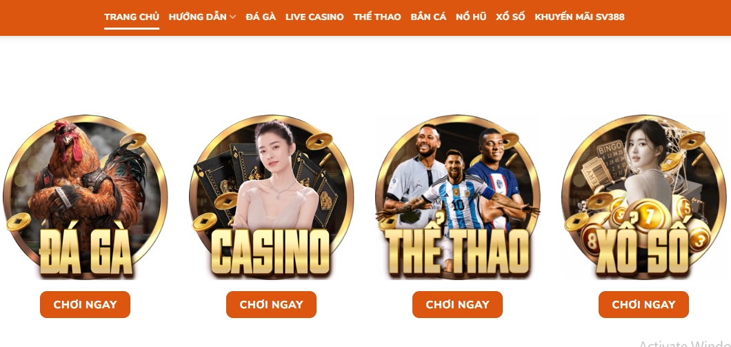 Tính đa dạng trong hình thức cược và tỷ lệ kèo